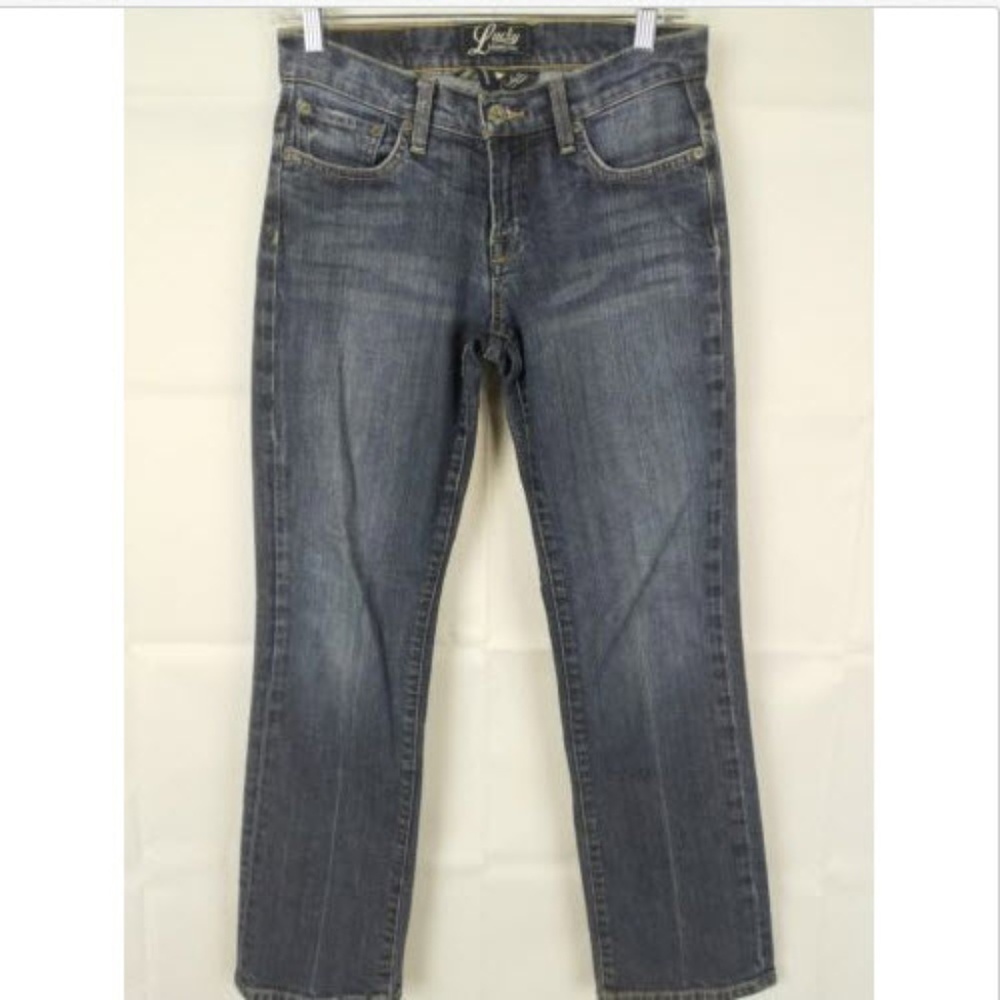 Lucky Brand Jeans Size 2 26 x 30 Straight leg - Picture 1 of 7